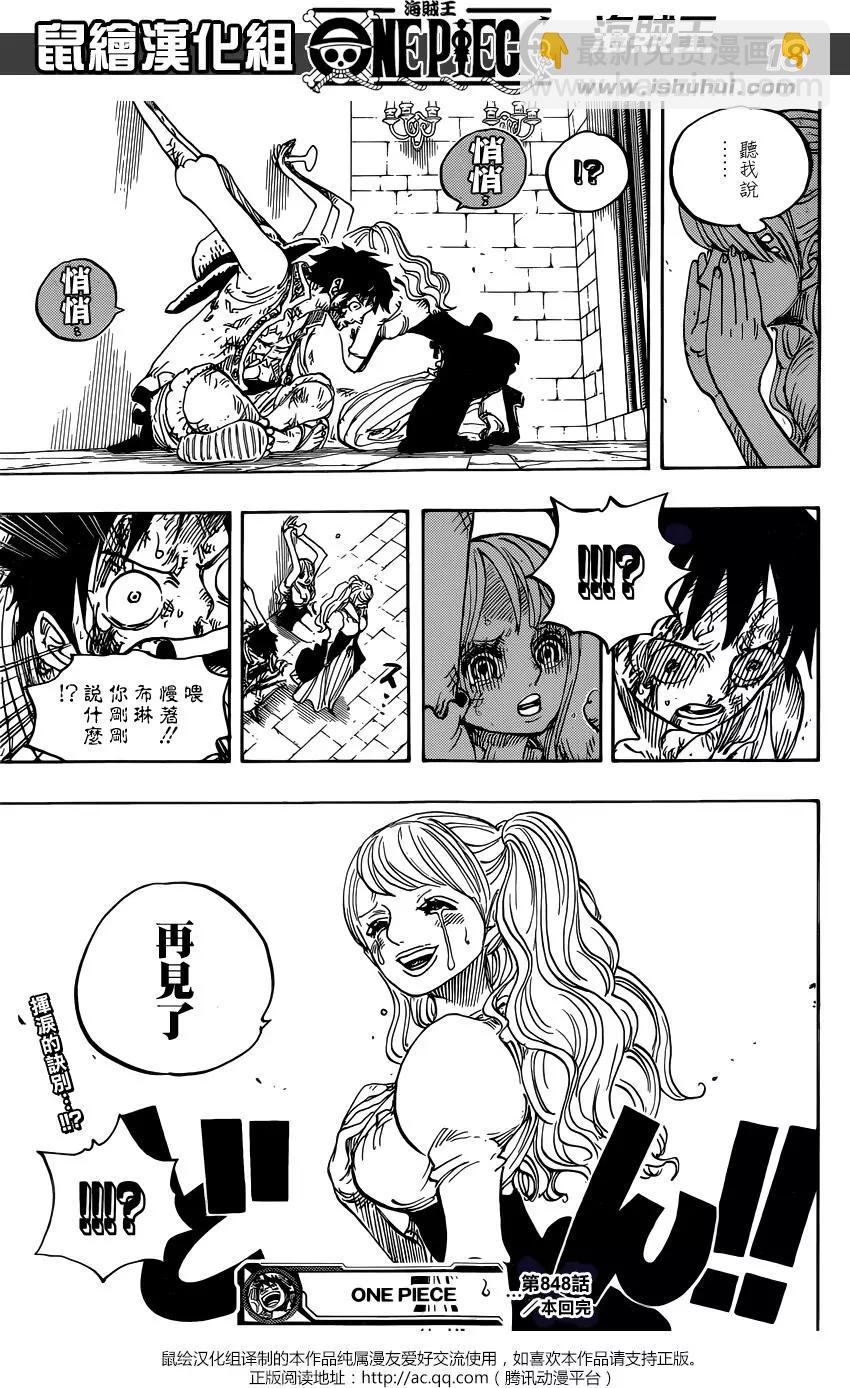 🍖ONE PIECE航海王 第848回 再见 第17页
