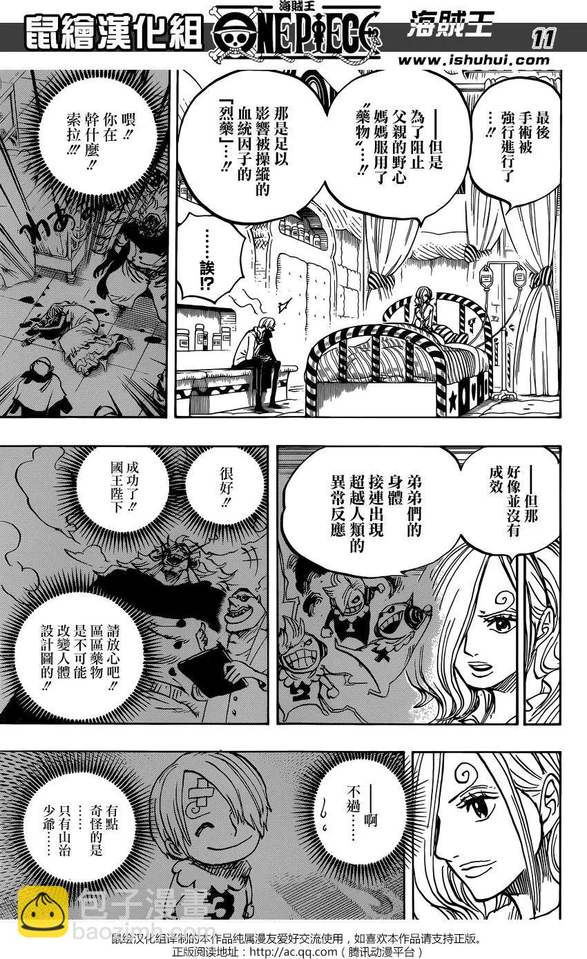 🍖ONE PIECE航海王 第852回 杰尔马的失败品 第11页