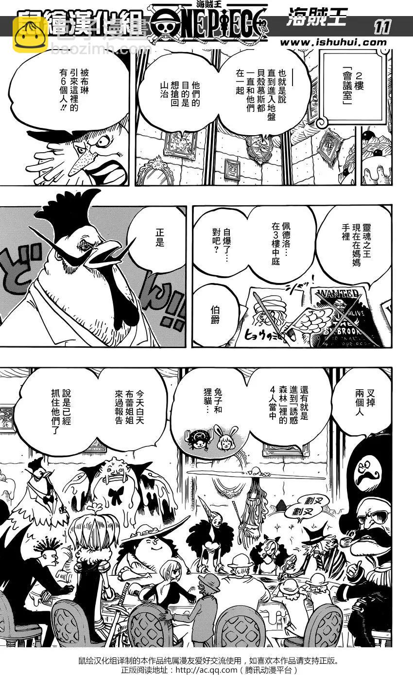 🍖ONE PIECE航海王 第854回 我在干什么啊 第11页