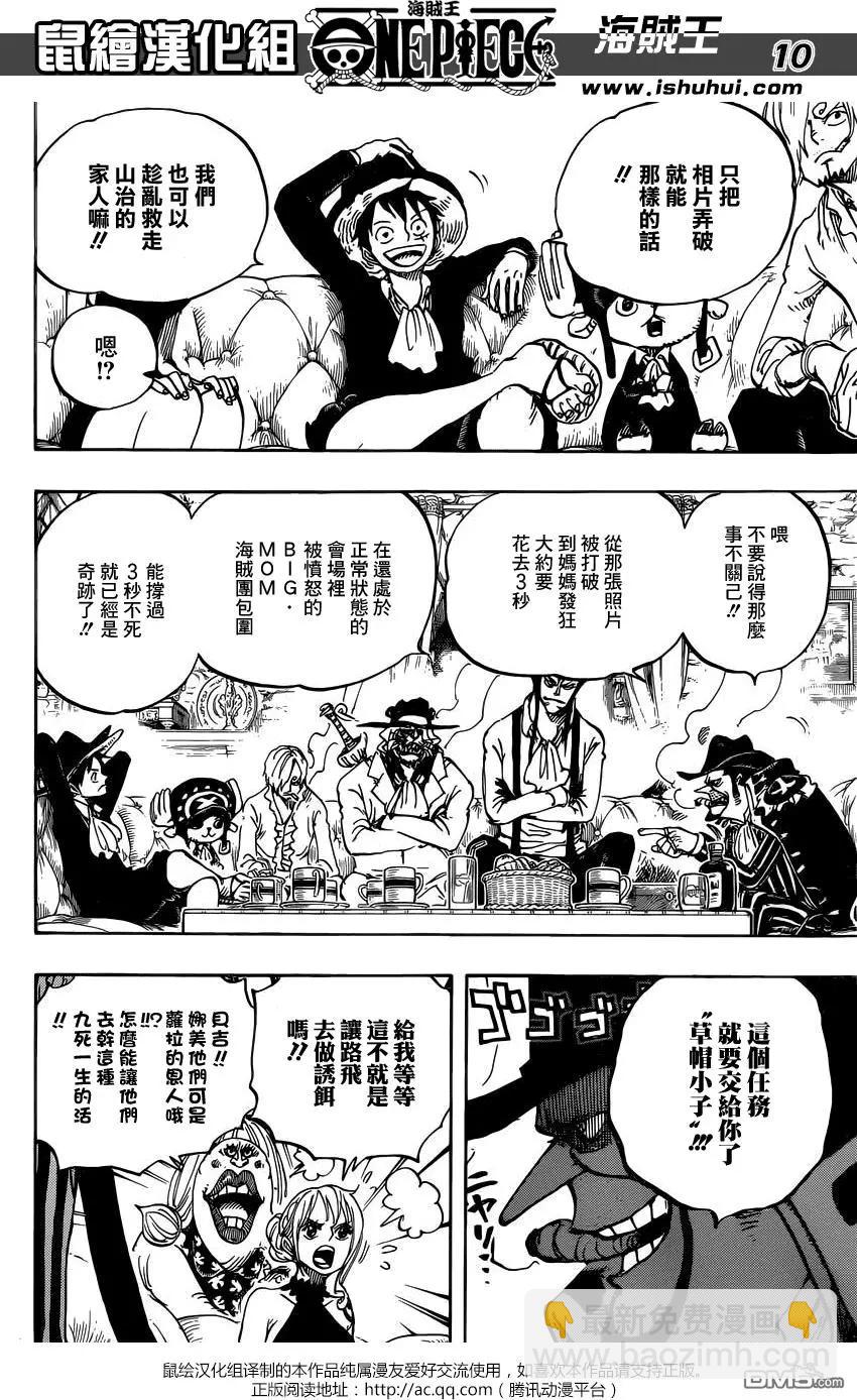 🍖ONE PIECE航海王 第859回 四皇暗杀作战 第9页