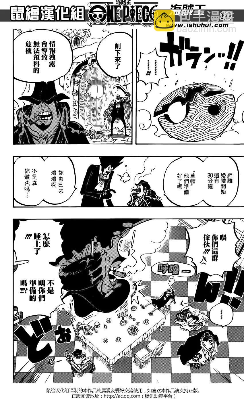 🍖ONE PIECE航海王 第861回 演技派 第10页