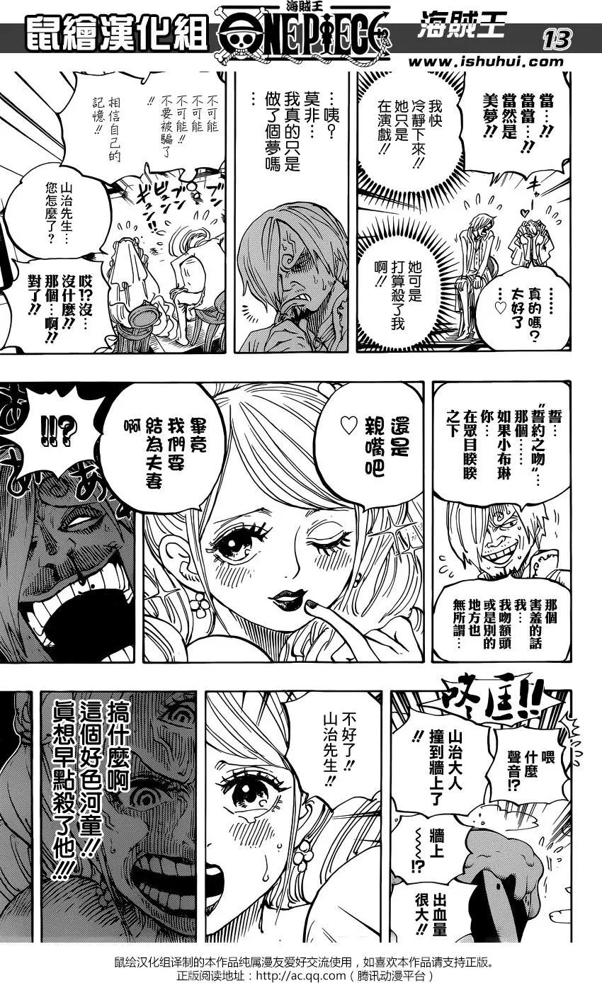 🍖ONE PIECE航海王 第861回 演技派 第13页