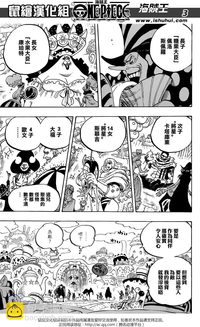 🍖ONE PIECE航海王 第861回 演技派 第3页