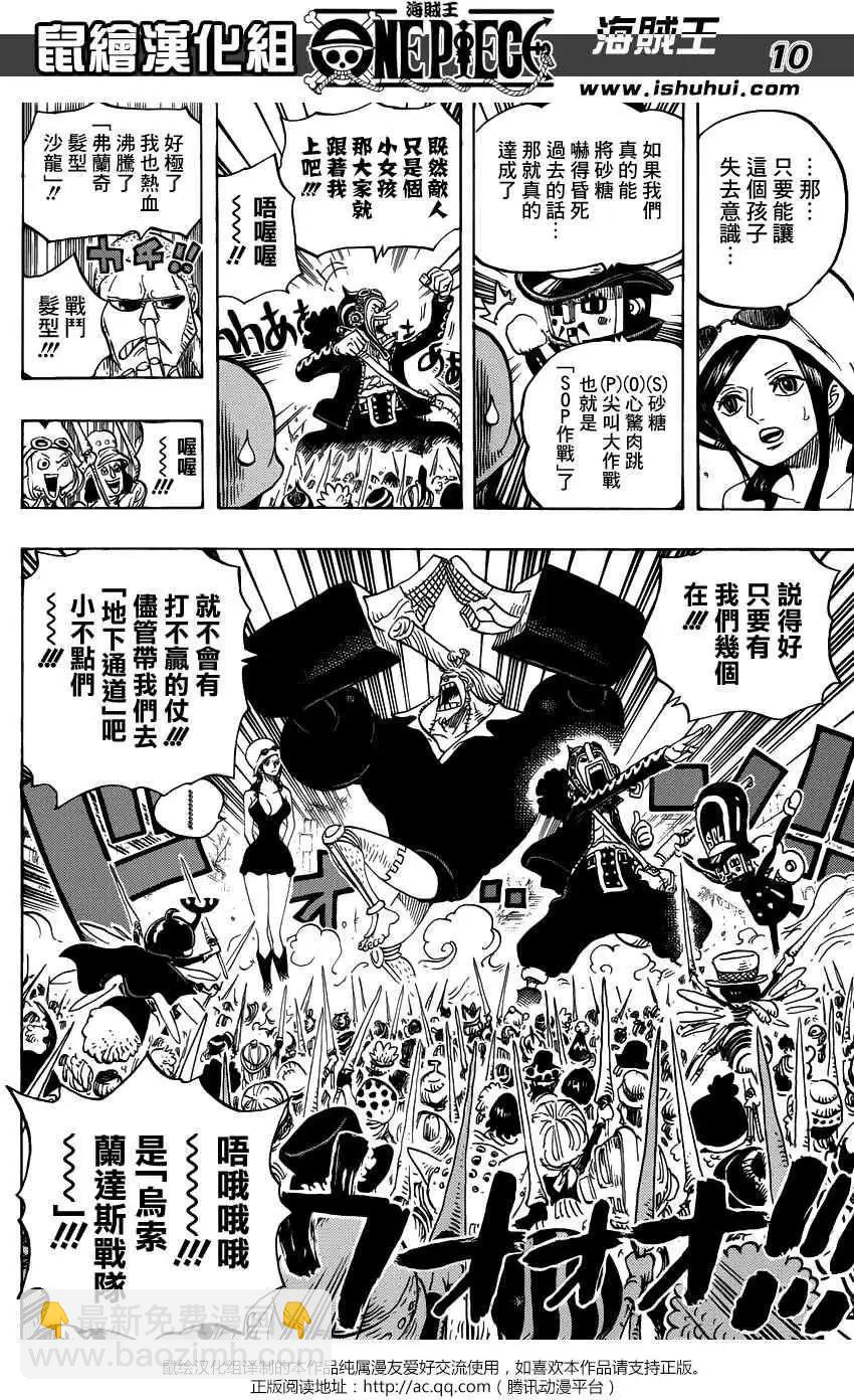 🍖ONE PIECE航海王 第731回 德雷斯罗萨SOP作战 第10页