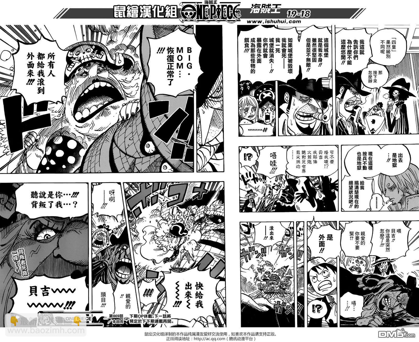 🍖ONE PIECE航海王 第869回 围城 第16页