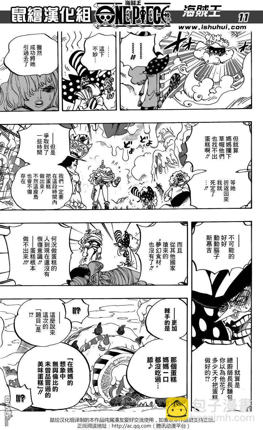 🍖ONE PIECE航海王 第873回 走投无路的点心们 第10页