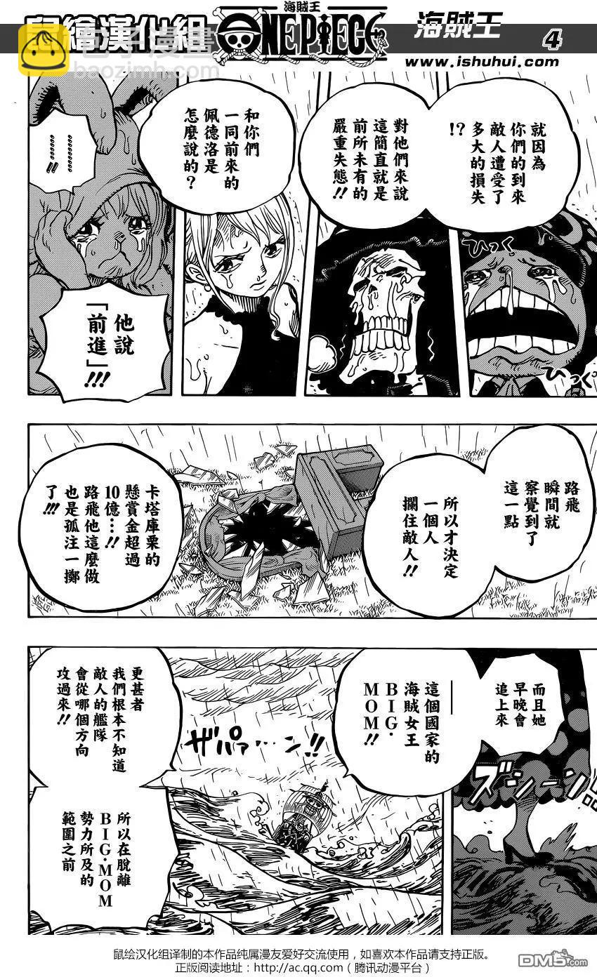🍖ONE PIECE航海王 第879回 BIG·MOM3將星 卡塔庫栗 第5页