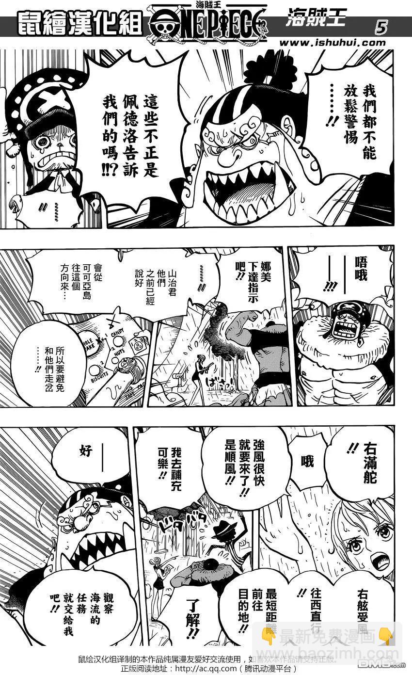 🍖ONE PIECE航海王 第879回 BIG·MOM3將星 卡塔庫栗 第6页