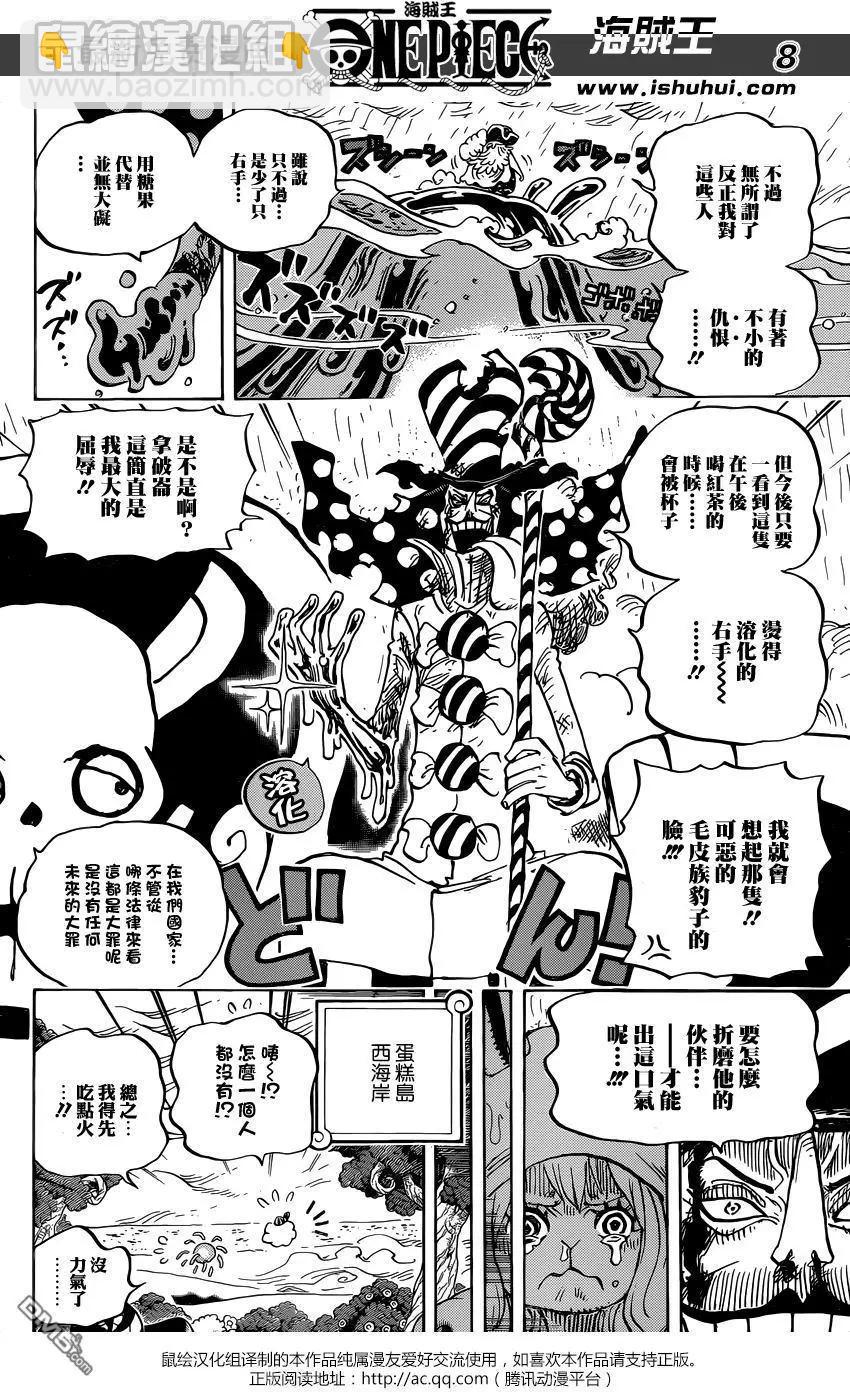 🍖ONE PIECE航海王 第879回 BIG·MOM3將星 卡塔庫栗 第9页