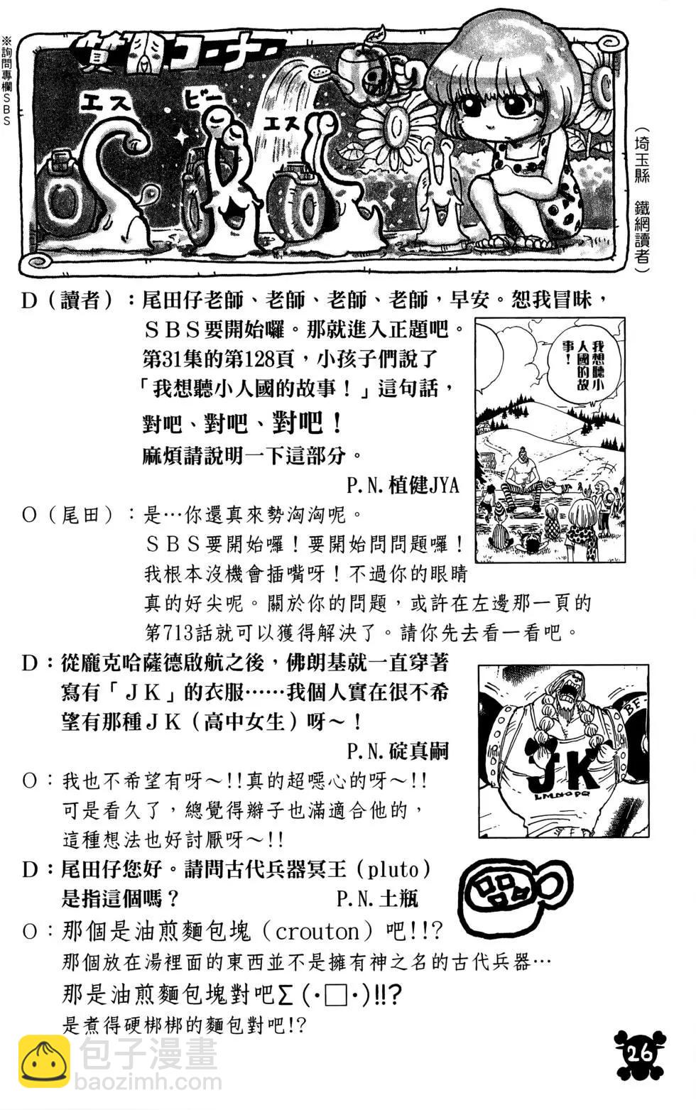 🍖ONE PIECE航海王 第72卷 第26页