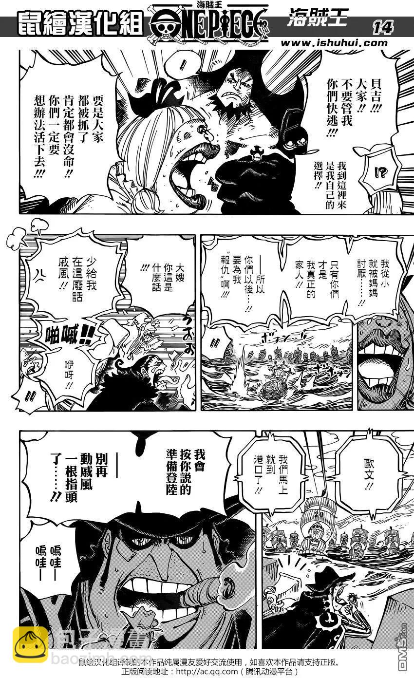 🍖ONE PIECE航海王 第886回 这就是我的生存之道啦 第13页