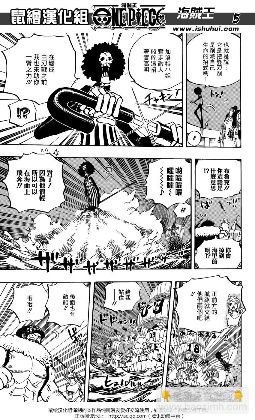 🍖ONE PIECE航海王 第889回 未知的妈妈 第5页