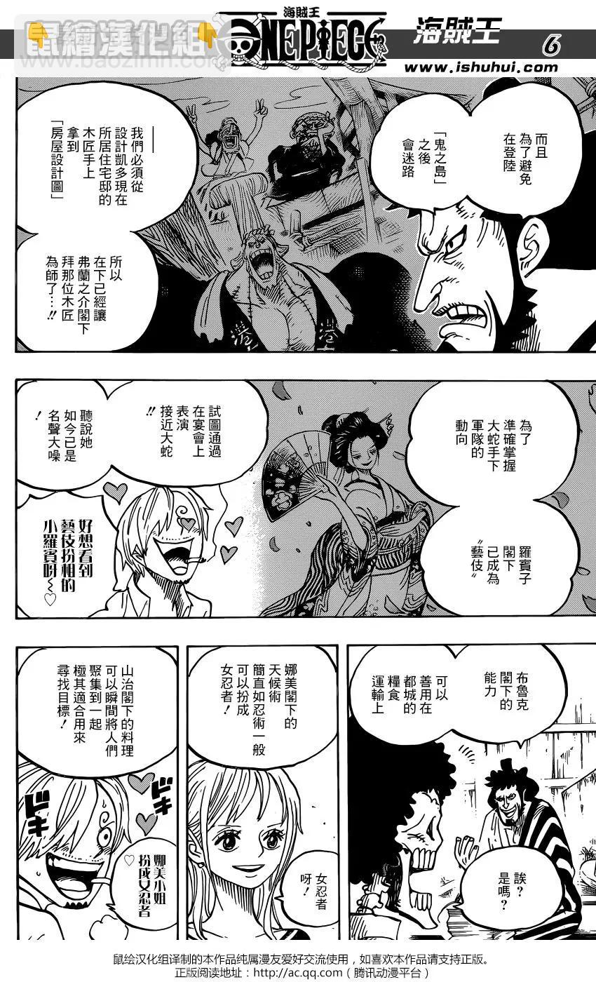 🍖ONE PIECE航海王 第921回 第5页