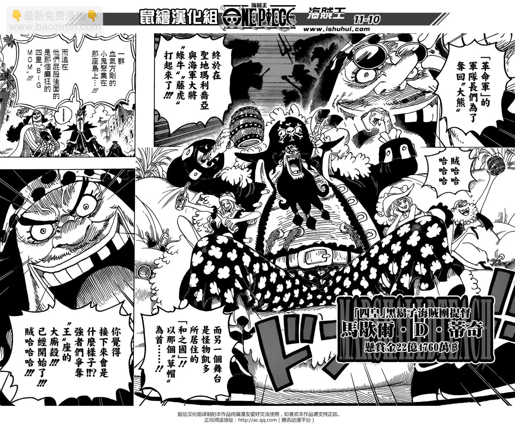 🍖ONE PIECE航海王 第925话 空白 第10页