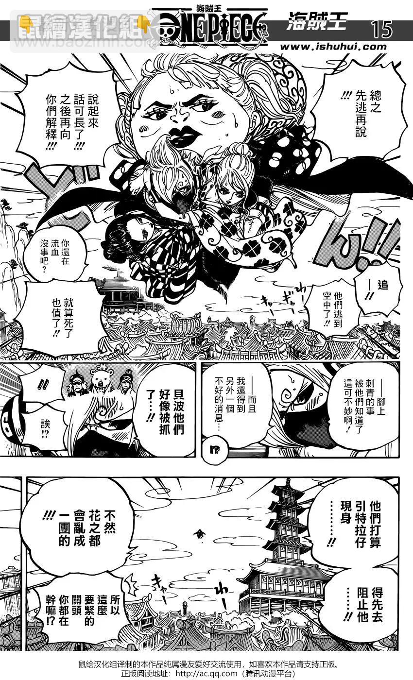 🍖ONE PIECE航海王 第936话 第15页