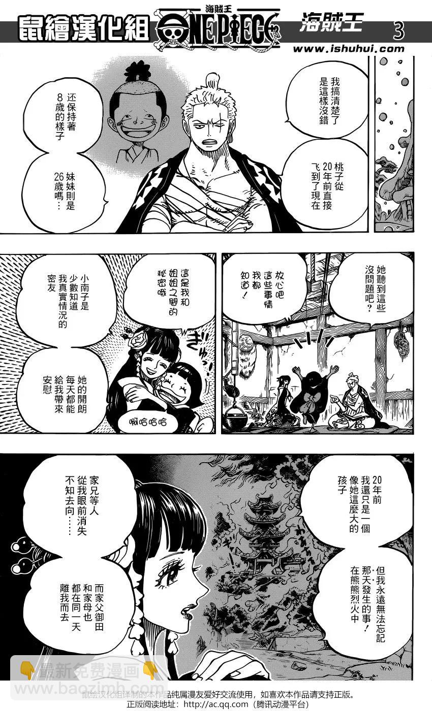 🍖ONE PIECE航海王 第939话 第3页