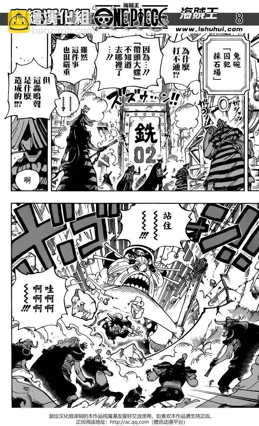 🍖ONE PIECE航海王 第947话 第8页