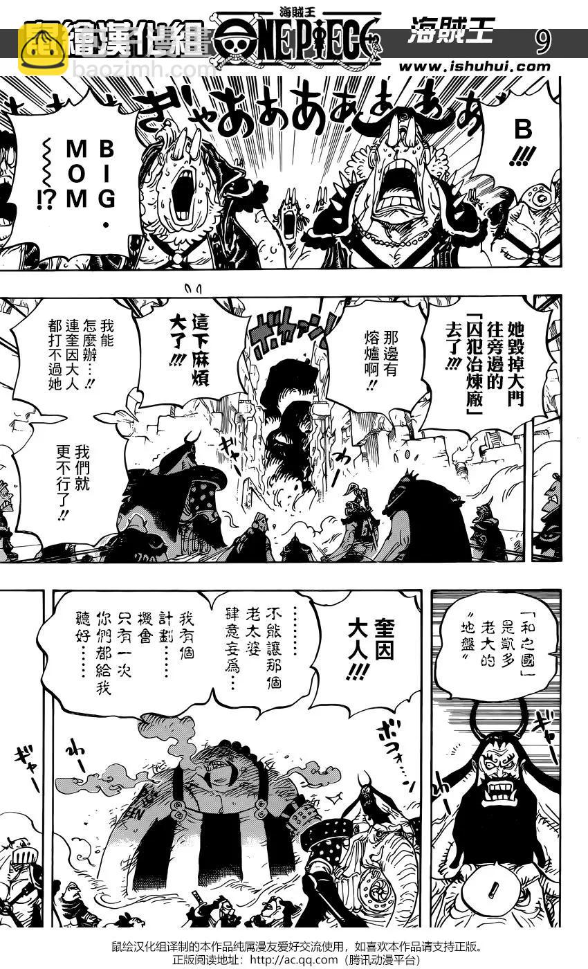 🍖ONE PIECE航海王 第947话 第9页