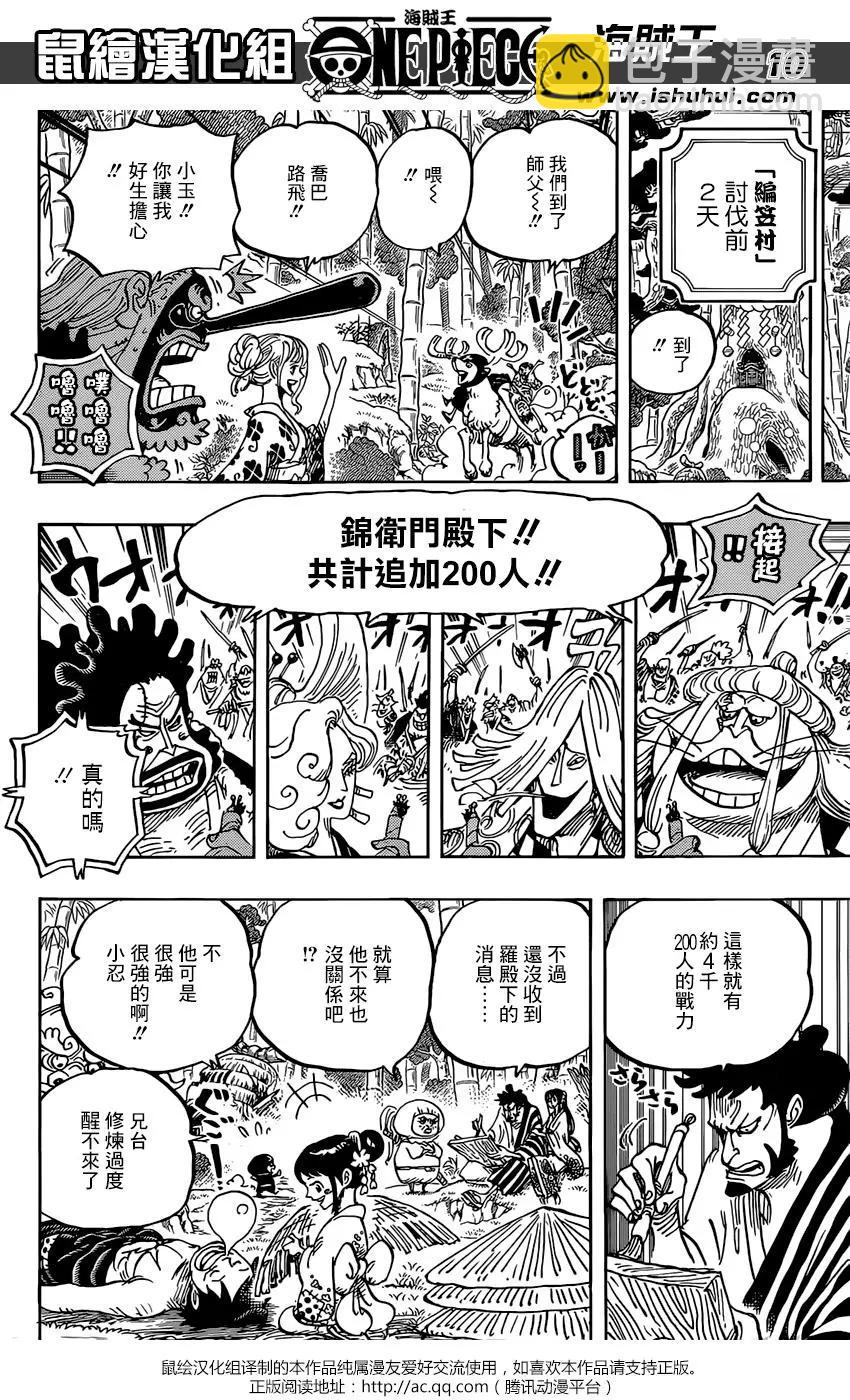 🍖ONE PIECE航海王 第955话 第10页