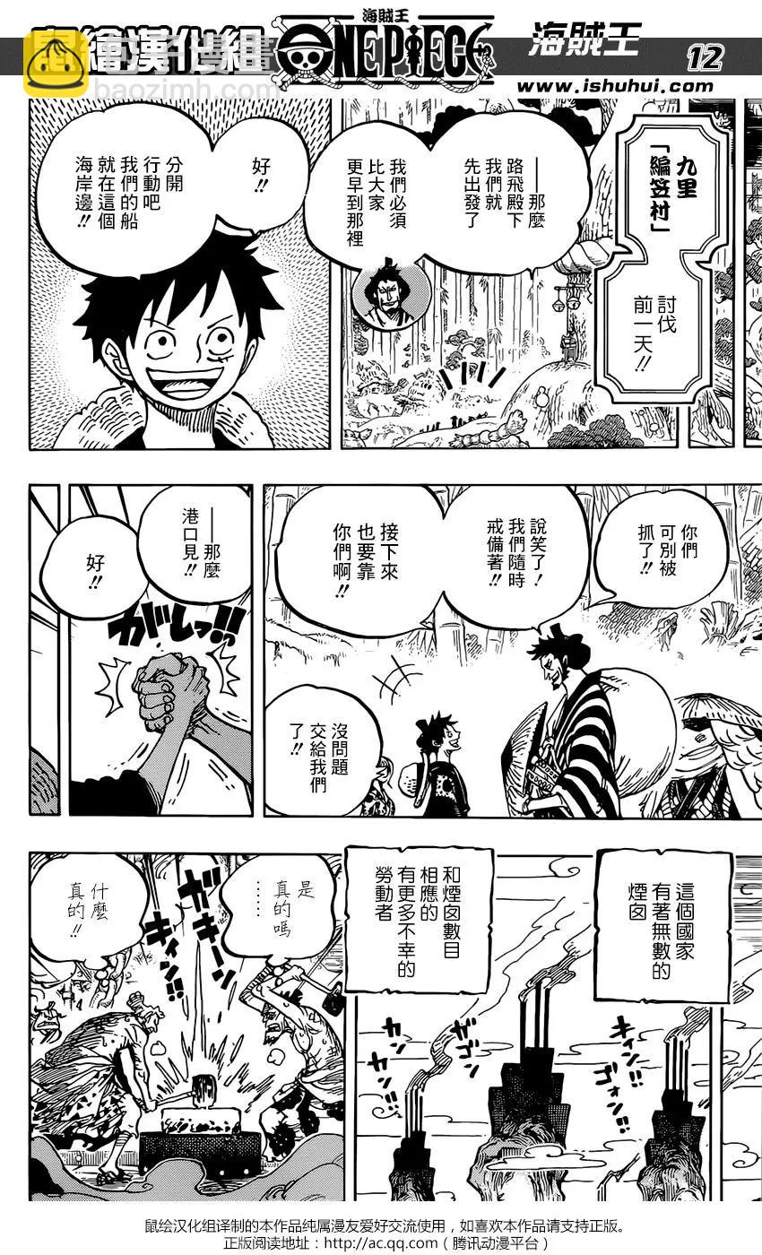 🍖ONE PIECE航海王 第955话 第12页