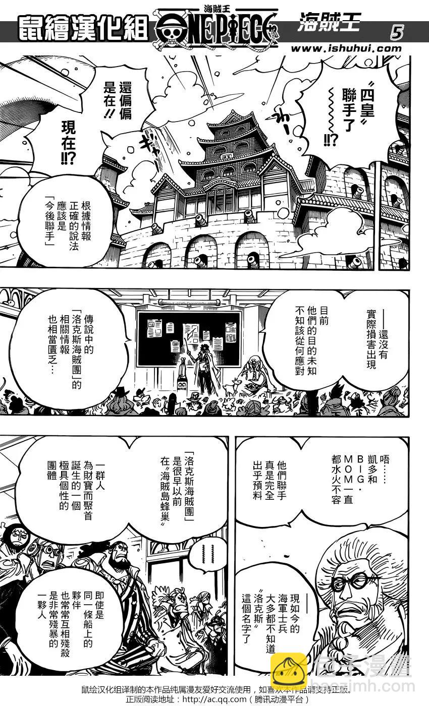 🍖ONE PIECE航海王 第957话 第4页