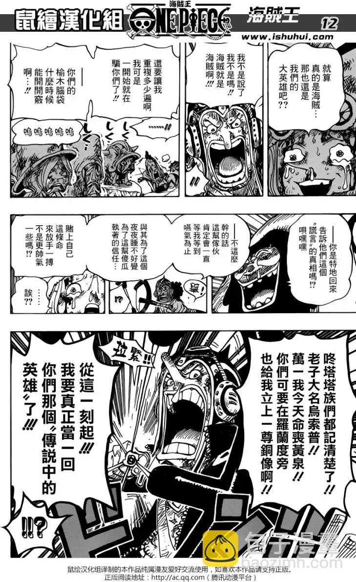 🍖ONE PIECE航海王 第741回 大骗子乌索兰度 第11页