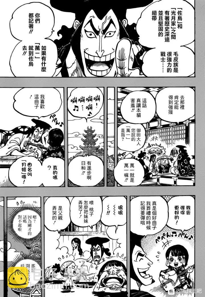 🍖ONE PIECE航海王 第973话 光月一族 第3页