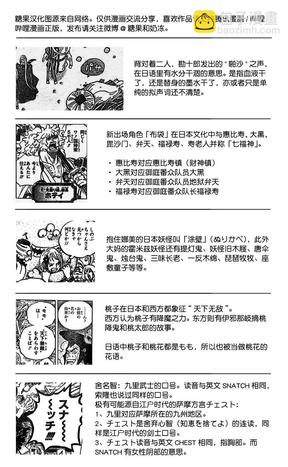 🍖ONE PIECE航海王 第986话 第3页