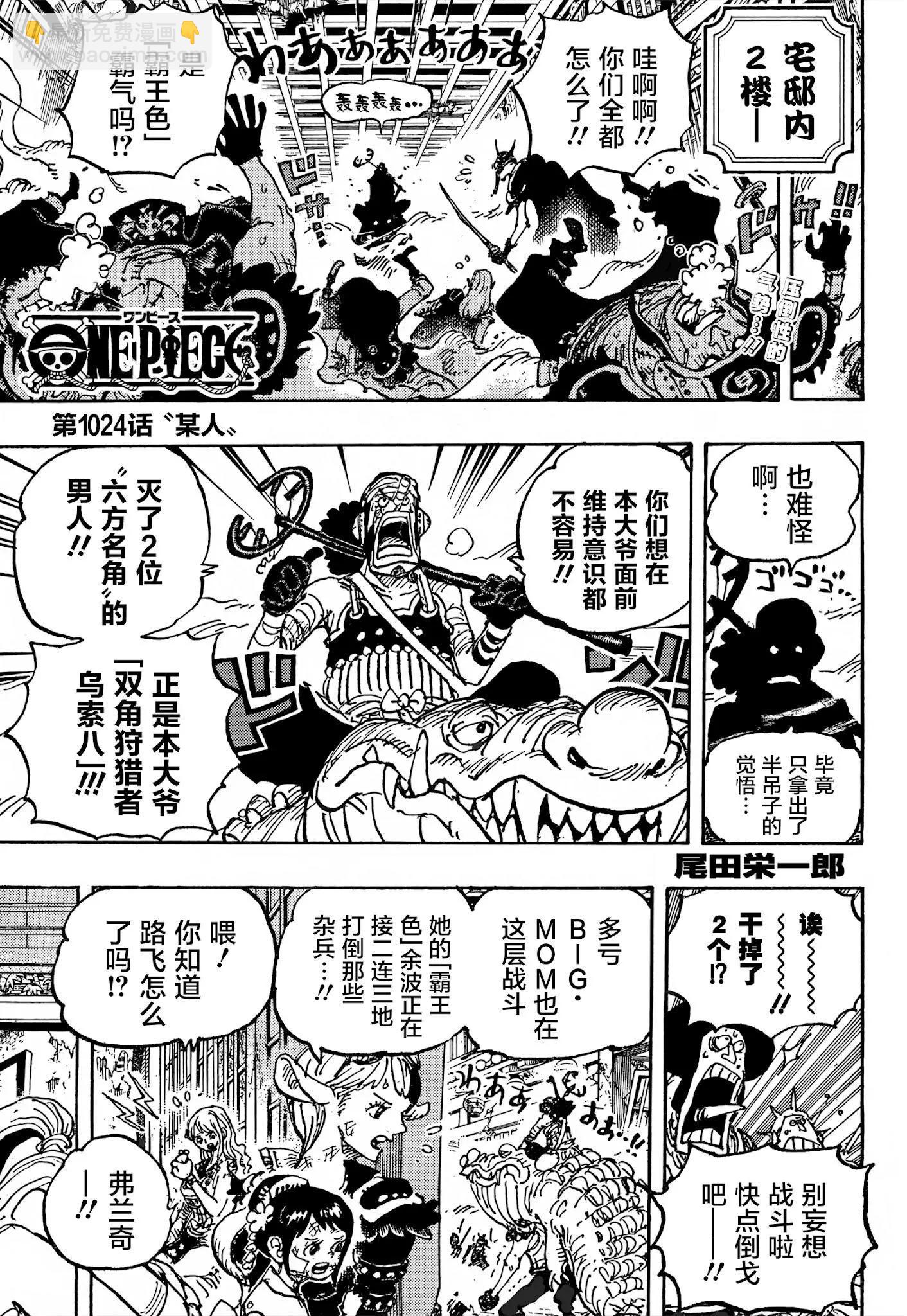 🍖ONE PIECE航海王 第1024话 第6页
