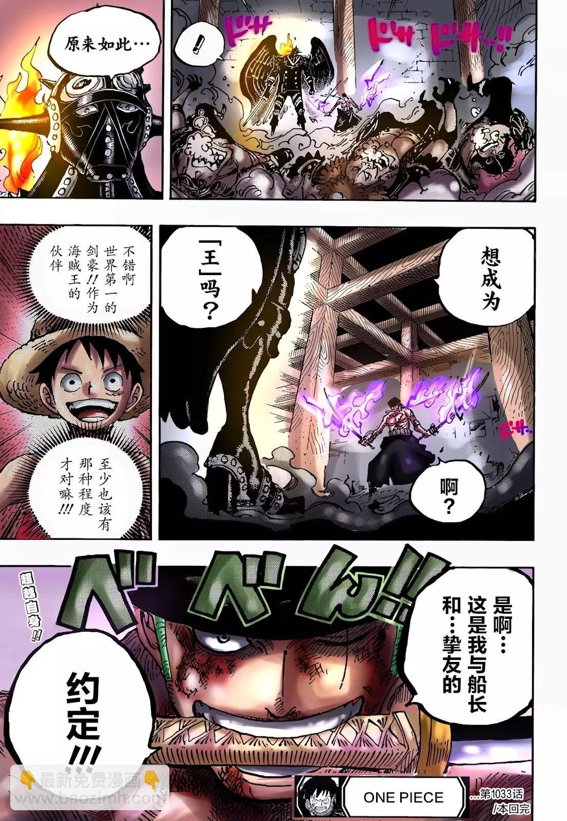 🍖ONE PIECE航海王 第1033话 第22页