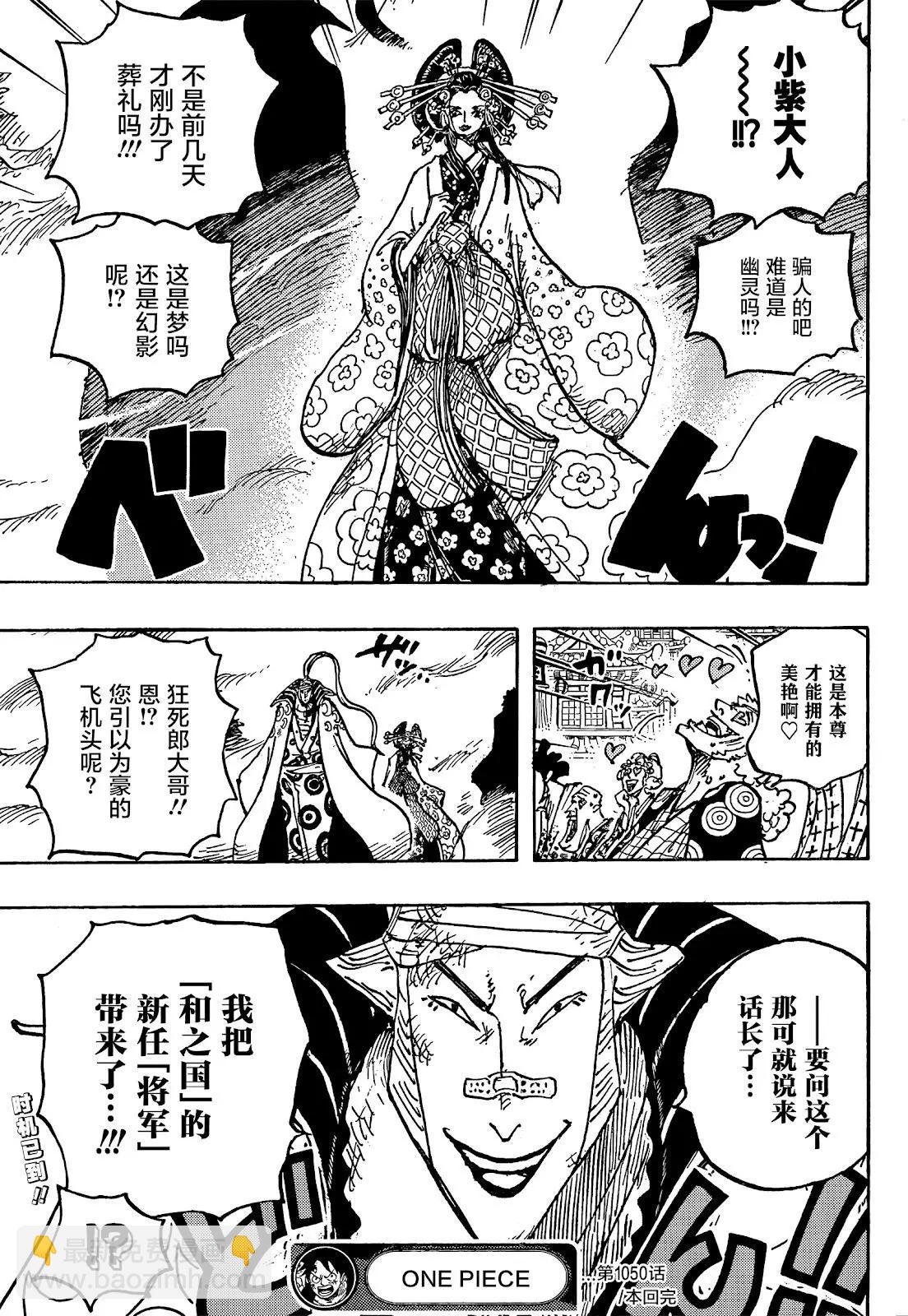 🍖ONE PIECE航海王 第1050话 第17页