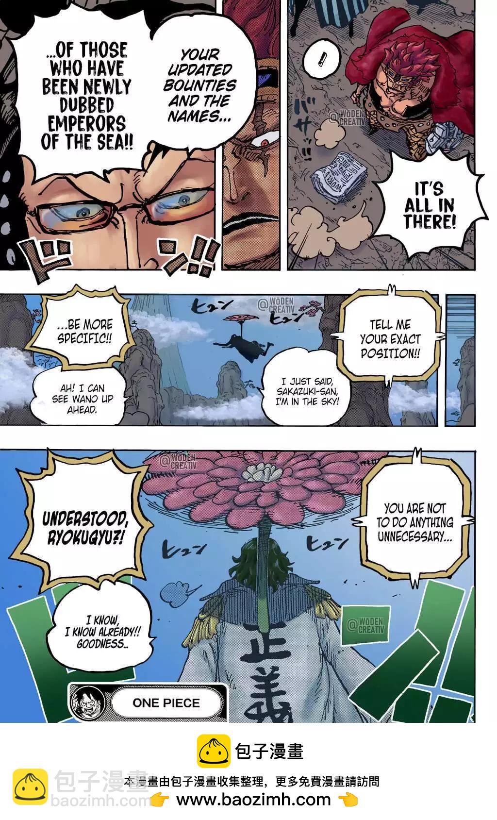 🍖ONE PIECE航海王 第1052话 第19页