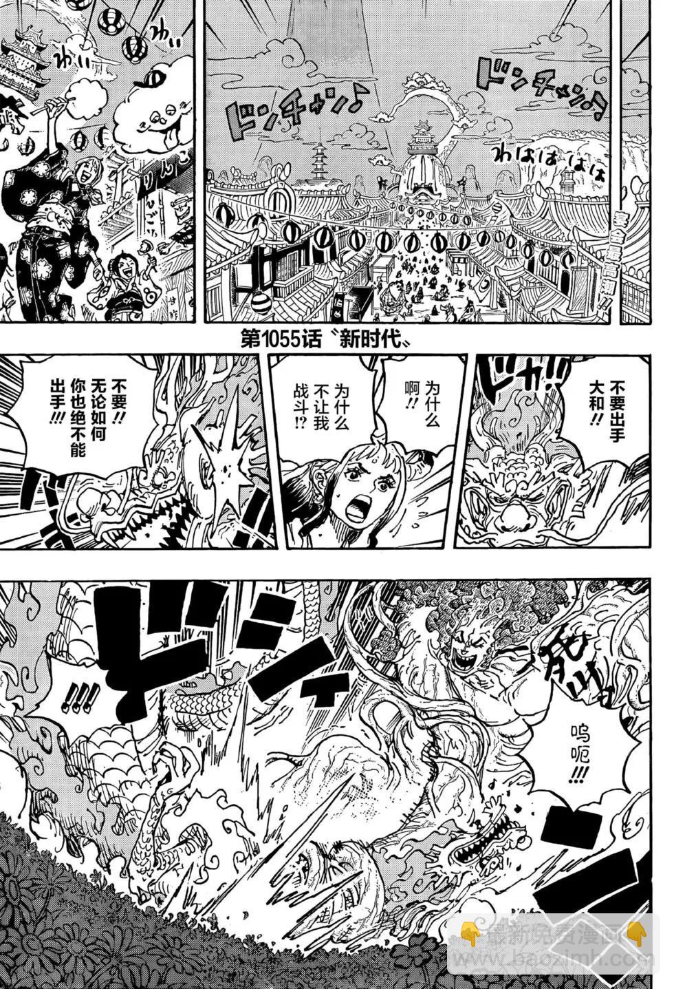 🍖ONE PIECE航海王 第1055话 第3页