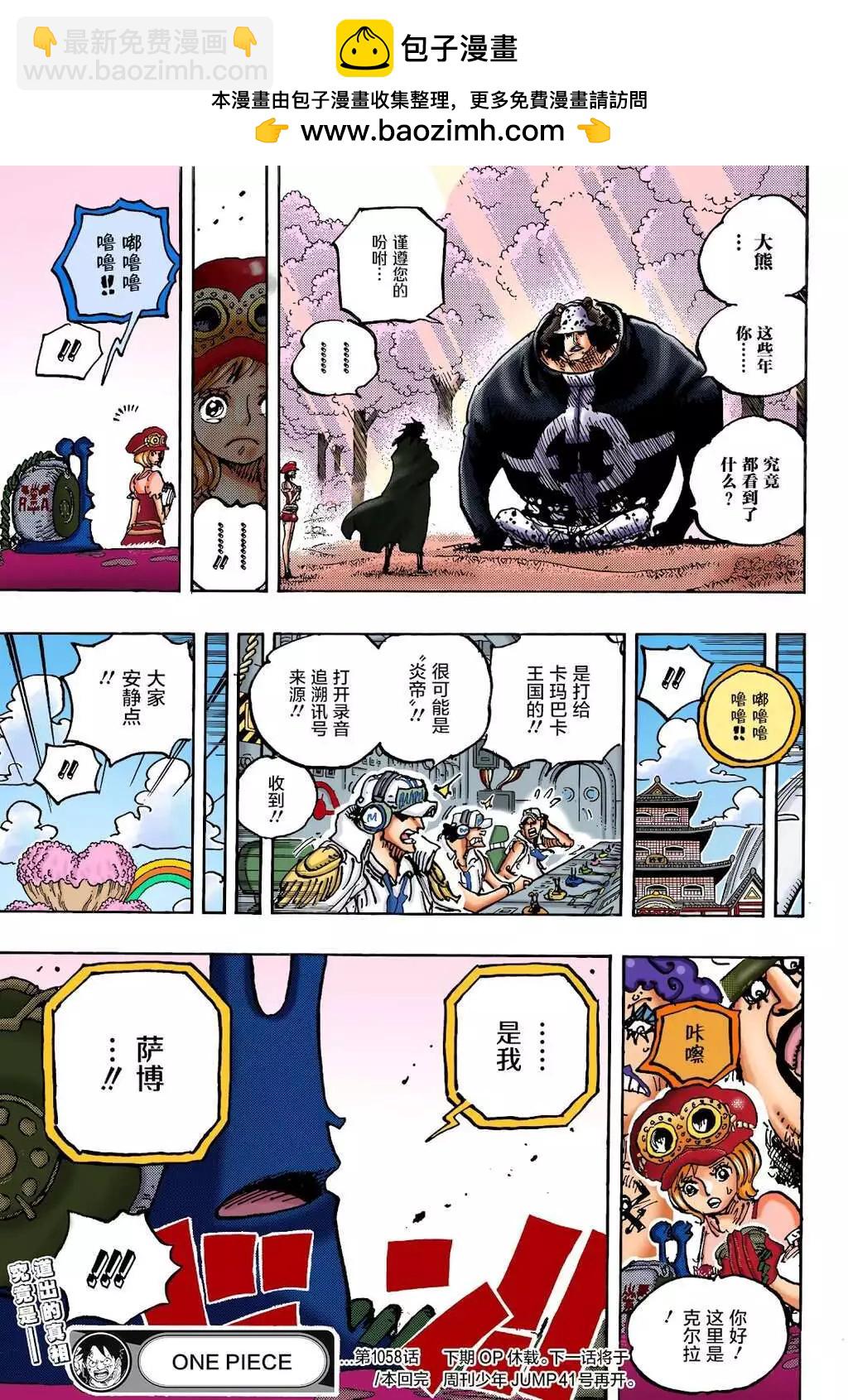 🍖ONE PIECE航海王 第1059话 第2页