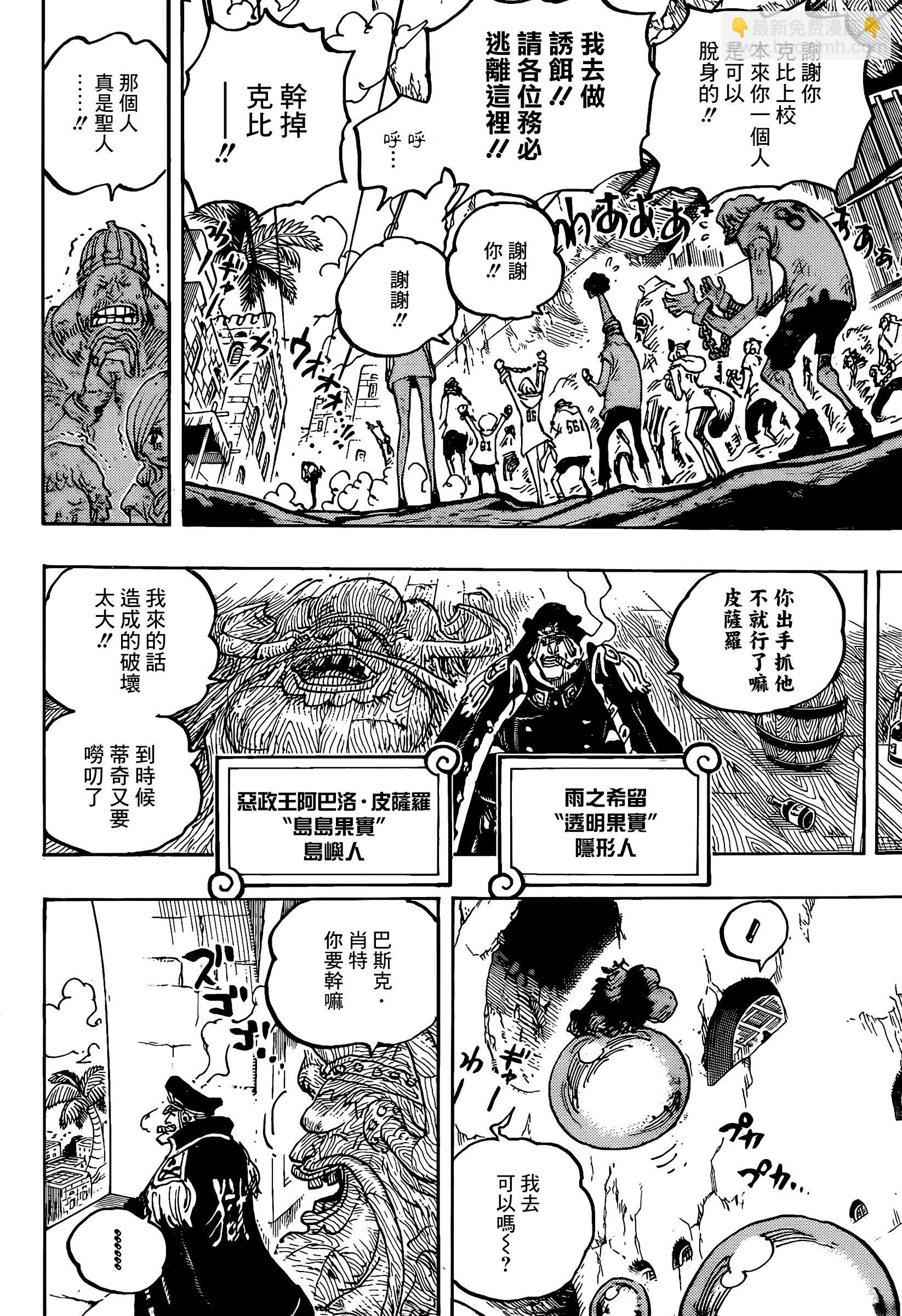 🍖ONE PIECE航海王 第1080话 第5页