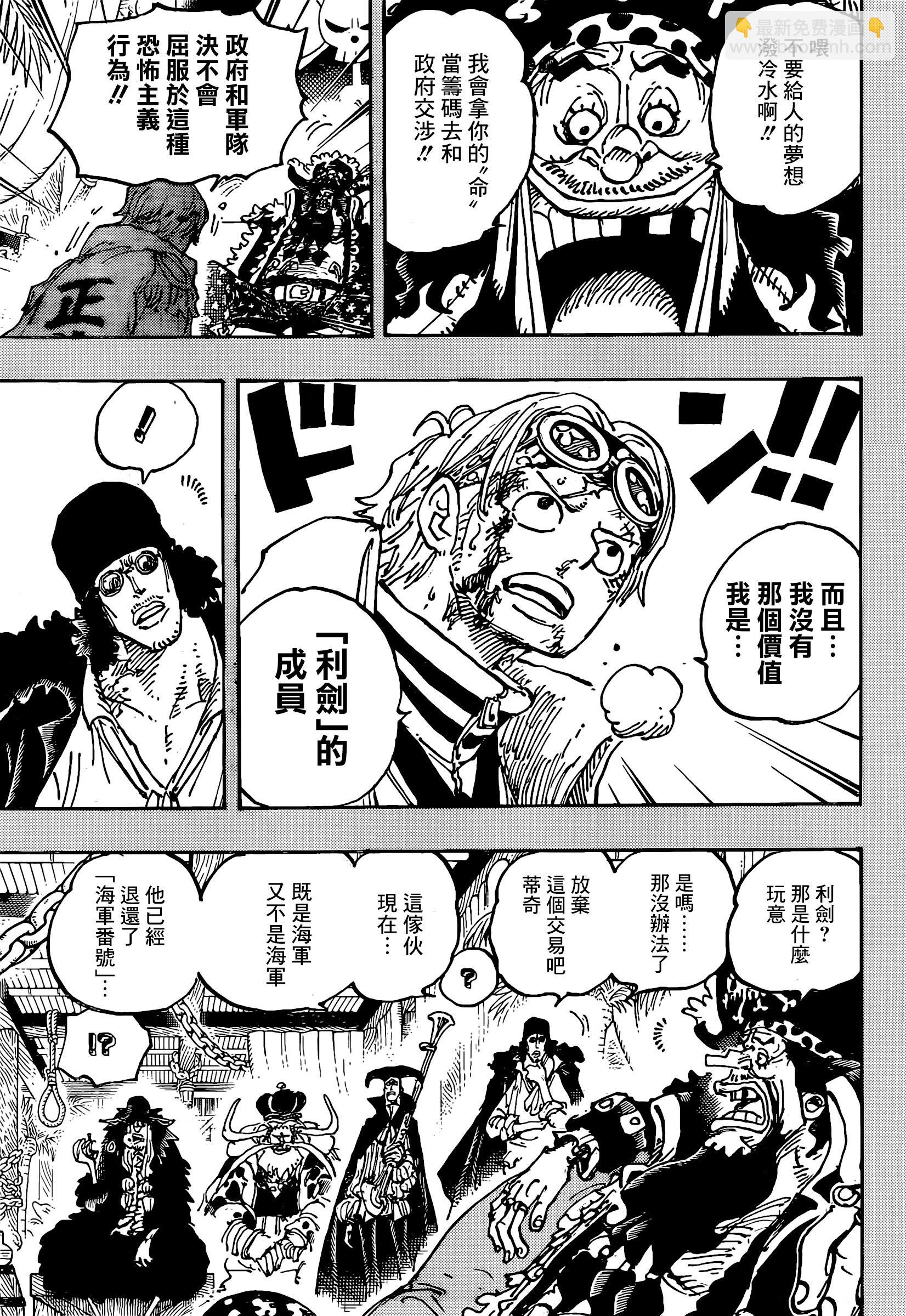 🍖ONE PIECE航海王 第1080话 第8页
