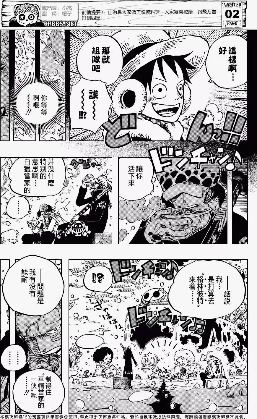 🍖ONE PIECE航海王 第697回 第3页