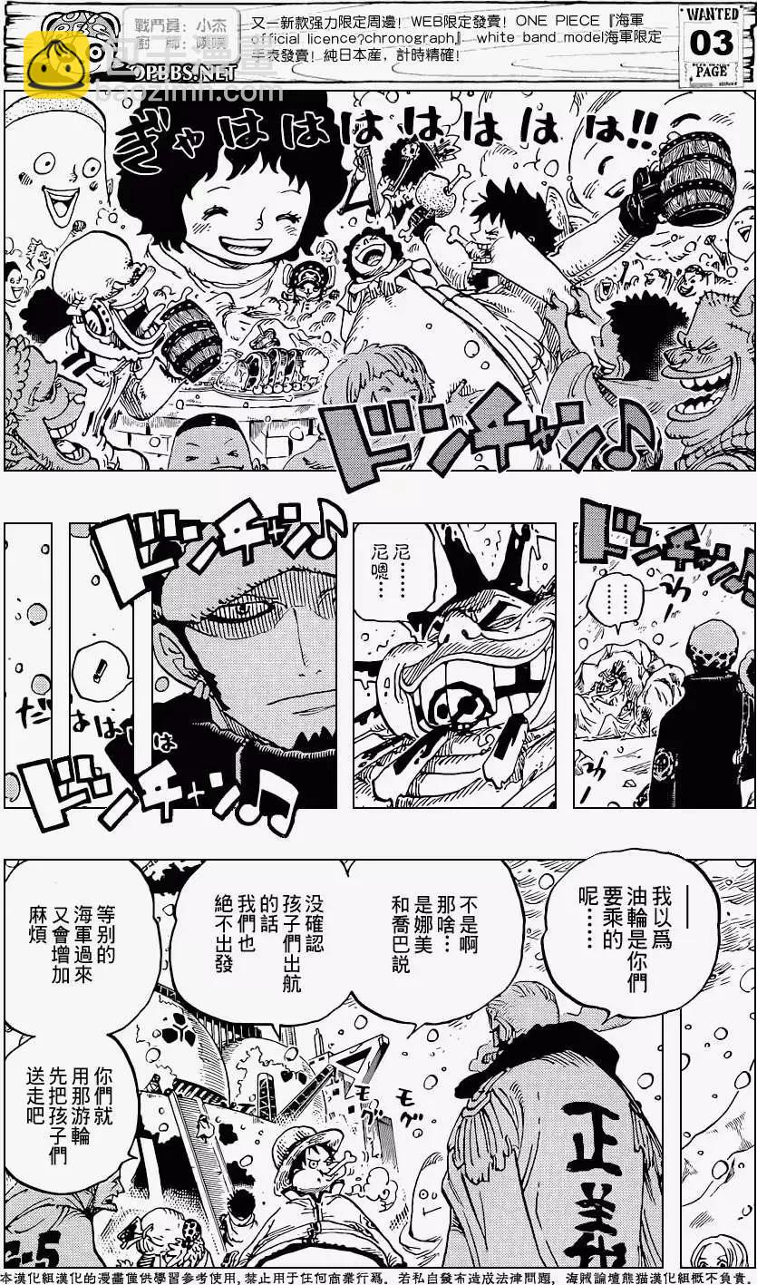 🍖ONE PIECE航海王 第697回 第4页