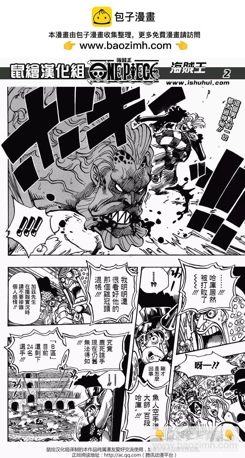 🍖ONE PIECE航海王 第709回 第2页