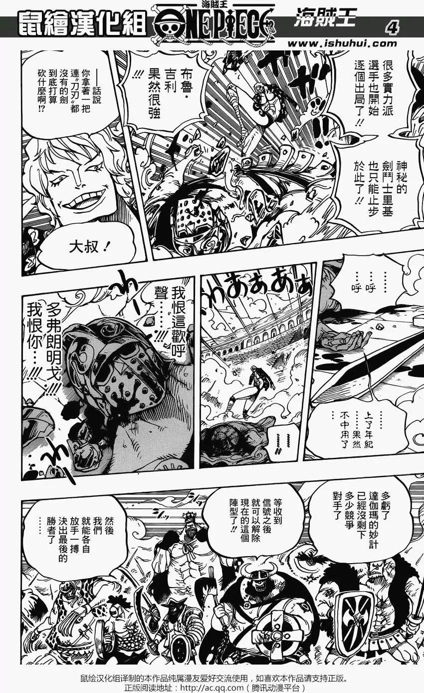 🍖ONE PIECE航海王 第709回 第4页