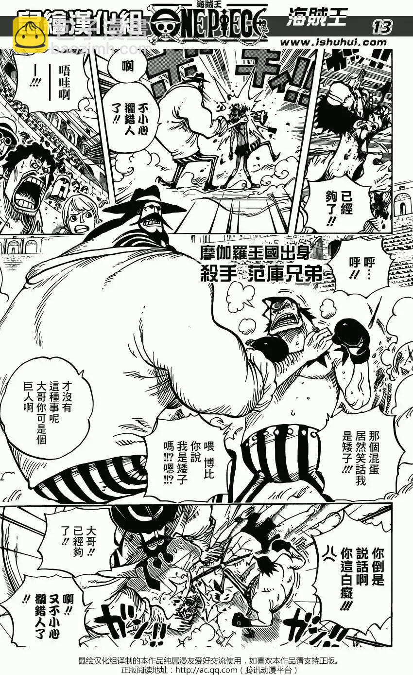 🍖ONE PIECE航海王 第715回 激战区C区 第11页