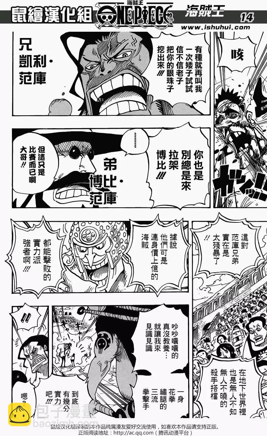 🍖ONE PIECE航海王 第715回 激战区C区 第12页