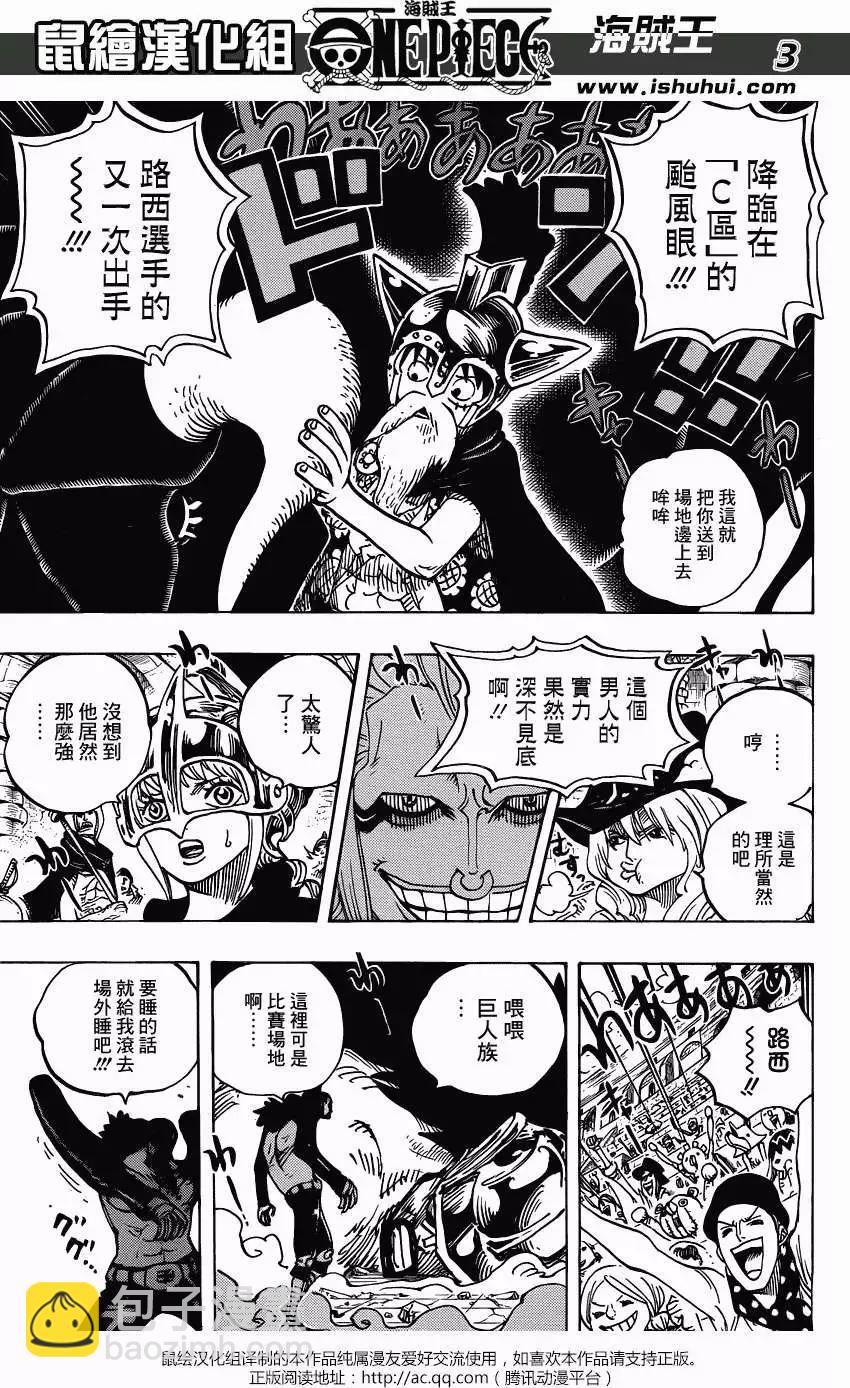 🍖ONE PIECE航海王 第715回 激战区C区 第3页