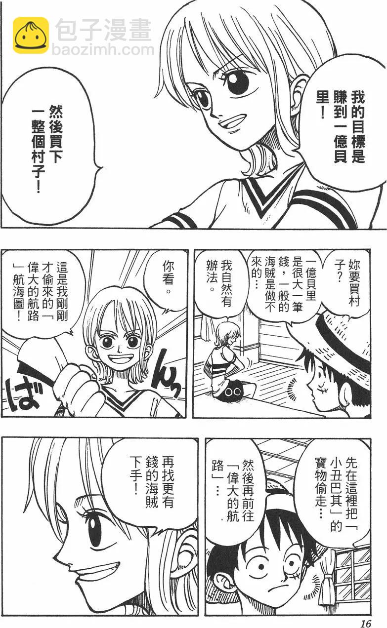 🍖ONE PIECE航海王 第02卷 第16页