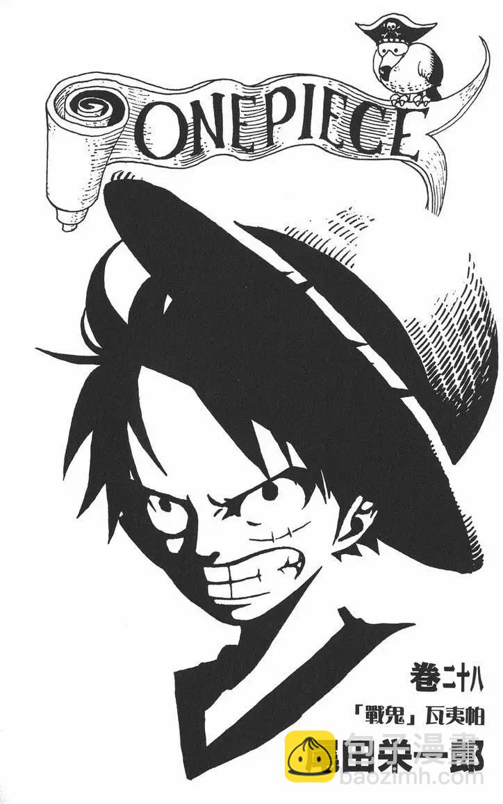 🍖ONE PIECE航海王 第28卷 第3页