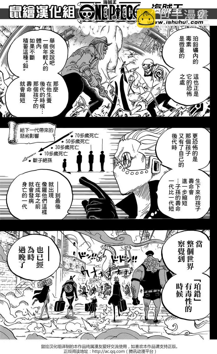 🍖ONE PIECE航海王 第762回 白色城镇 第8页