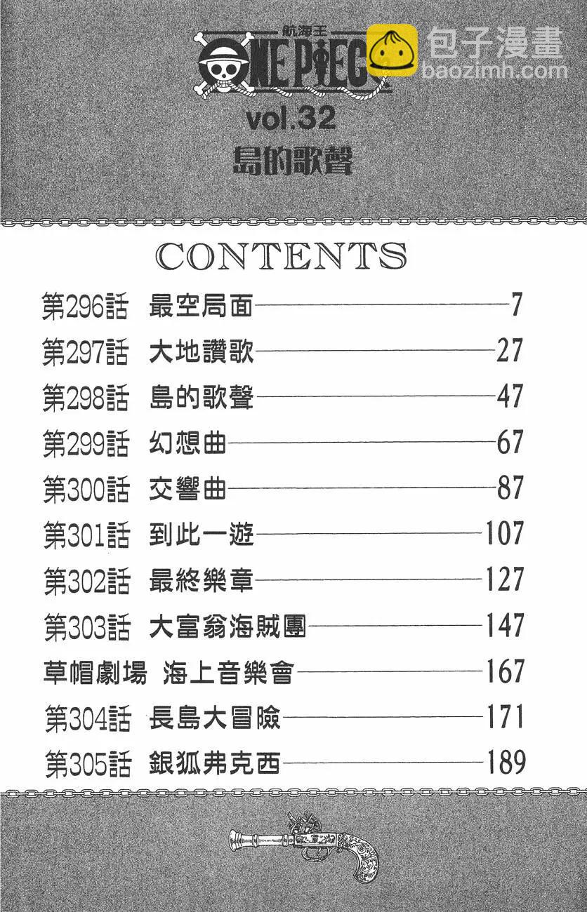 🍖ONE PIECE航海王 第32卷 第6页