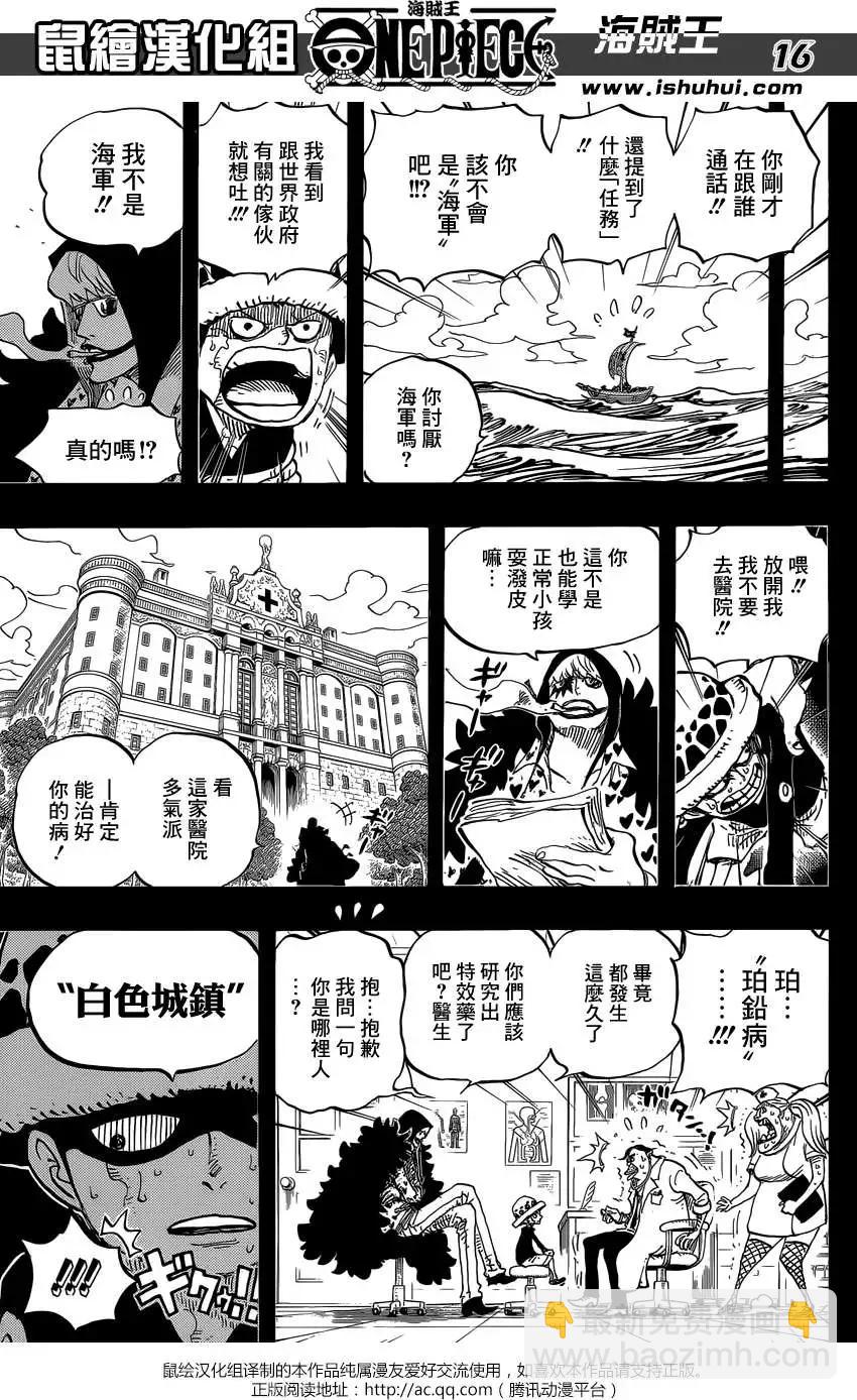 🍖ONE PIECE航海王 第764回 白色怪物 第15页