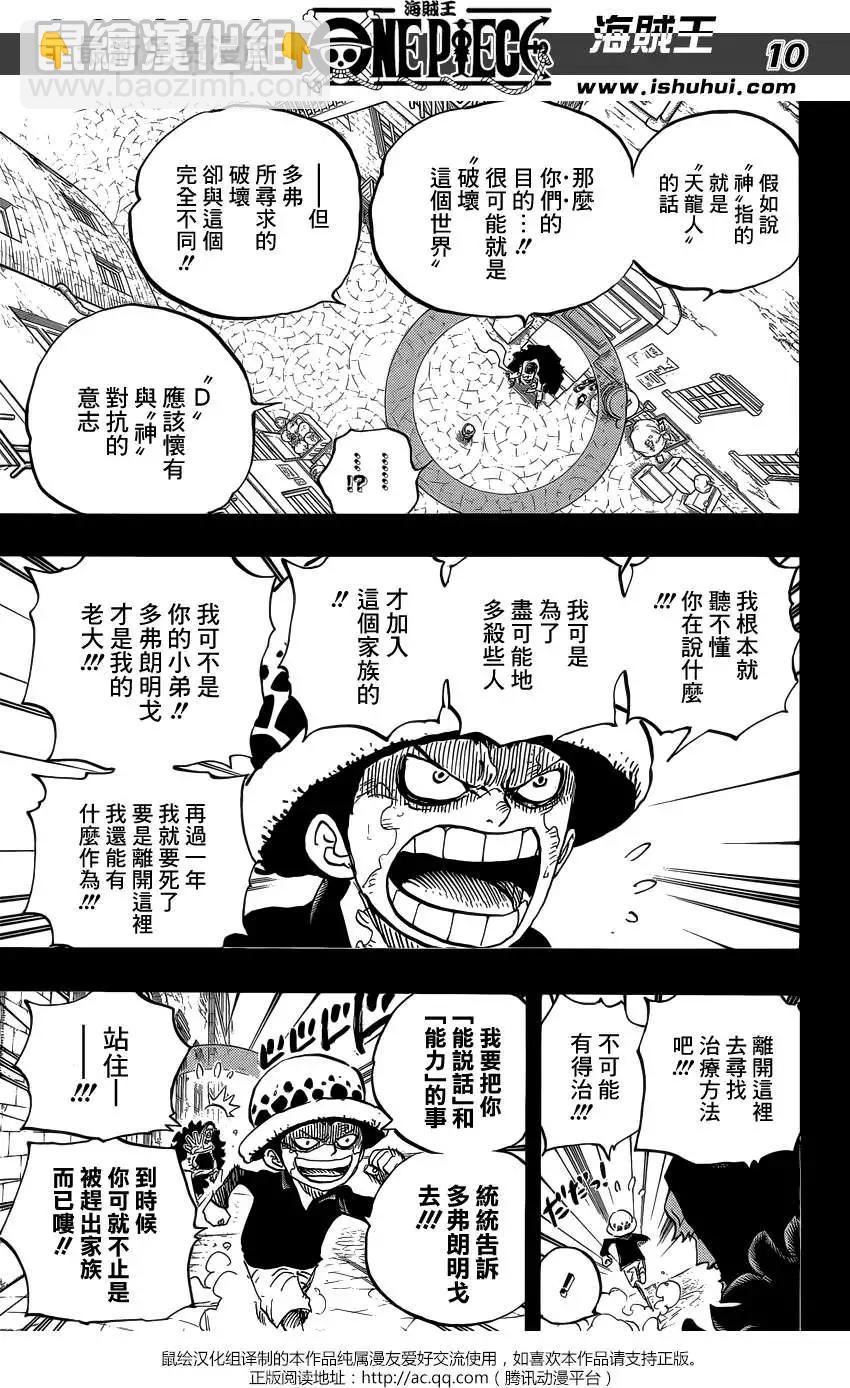 🍖ONE PIECE航海王 第764回 白色怪物 第9页