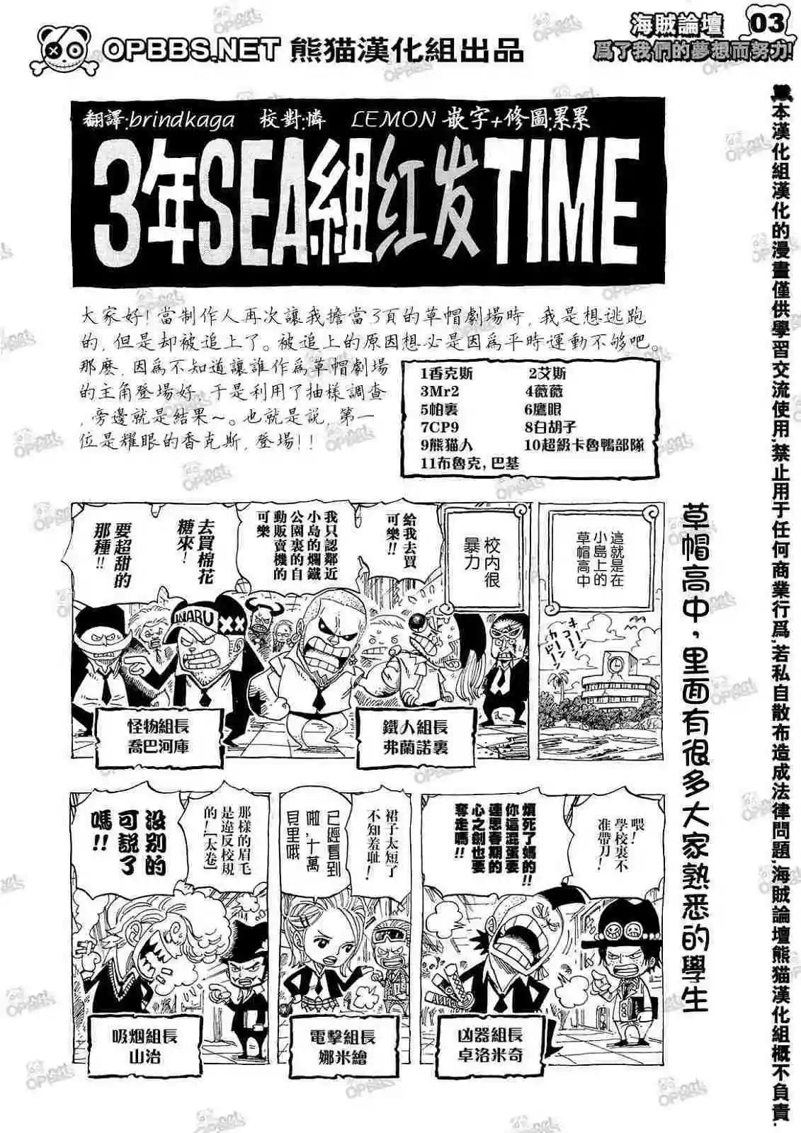 🍖ONE PIECE航海王 海贼王10周年增刊完全版 第1页